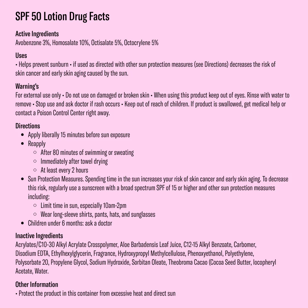 Sheer Moisturizing SPF Lotion - Image 15