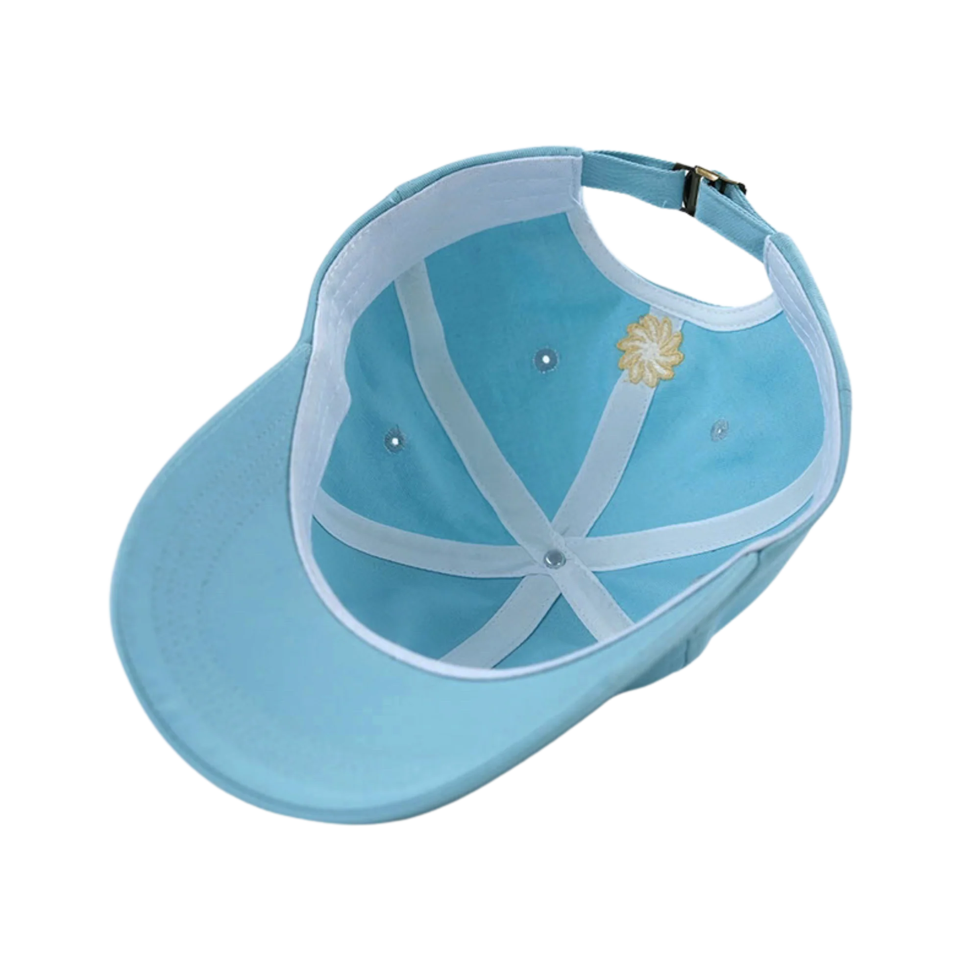 The Bask Dad Hat - Blue / Yellow - Image 4