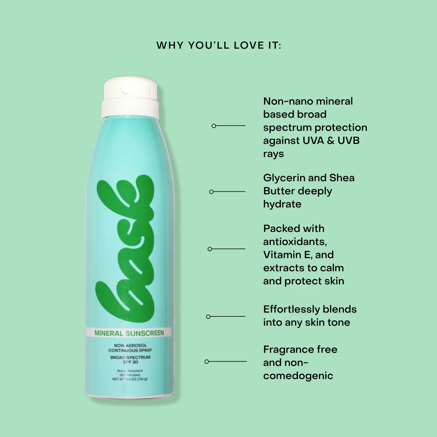 SPF 30 Mineral Fragrance-Free Non-Aerosol Spray - Image 3